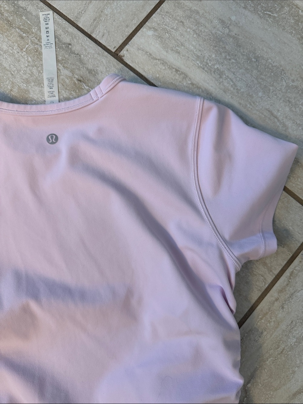 Lululemon All It Takes Nulu Short-Sleeve
T-Shirt Meadowsweet Pink. Size 6 - Picture 11 of 16